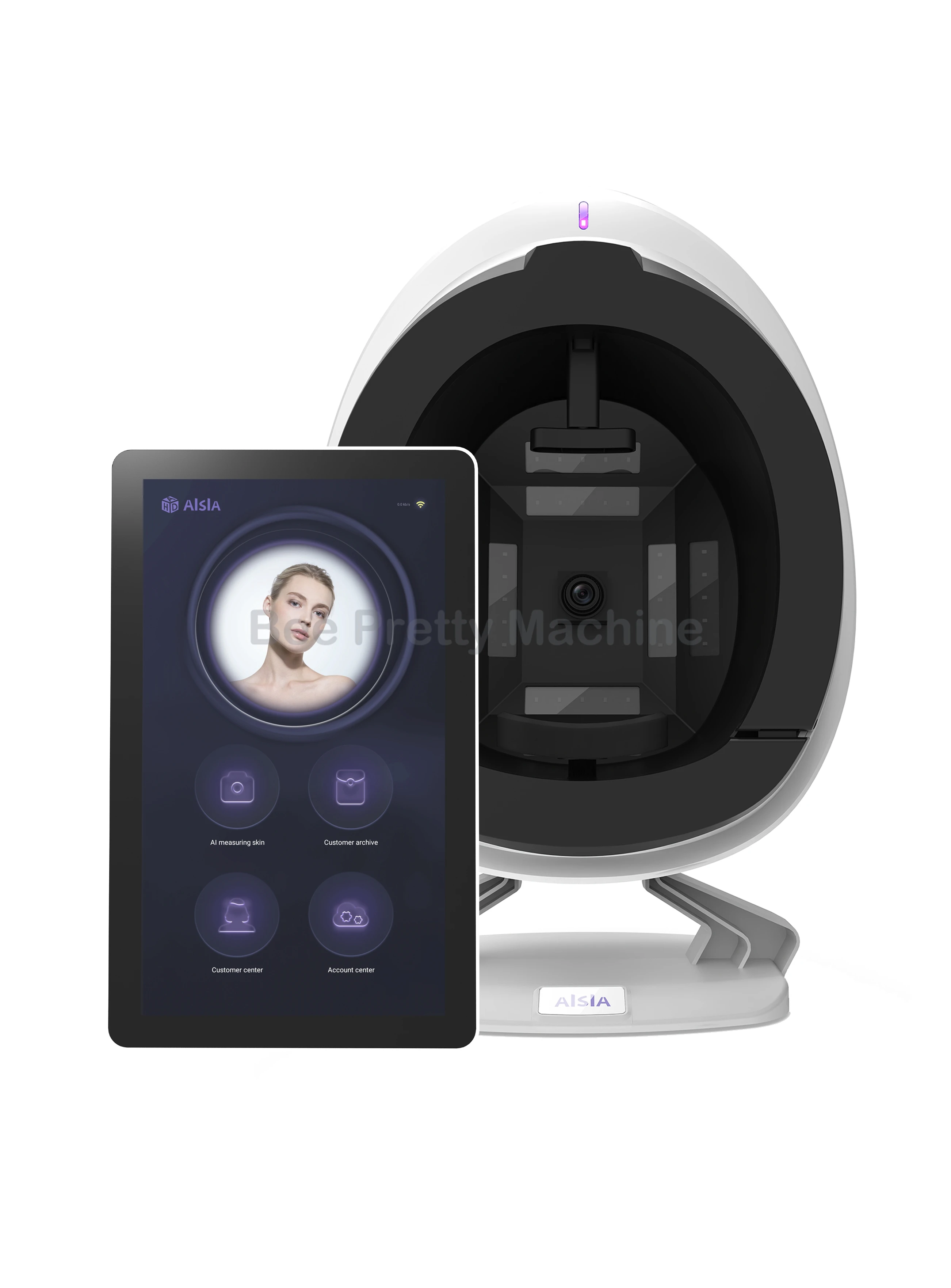 

2024 Newest Skin Analysis Device Salon Use Face Scanner Magic Mirror 3D Skin Testing Acne Detection 8 Spectrum Beauty Machine
