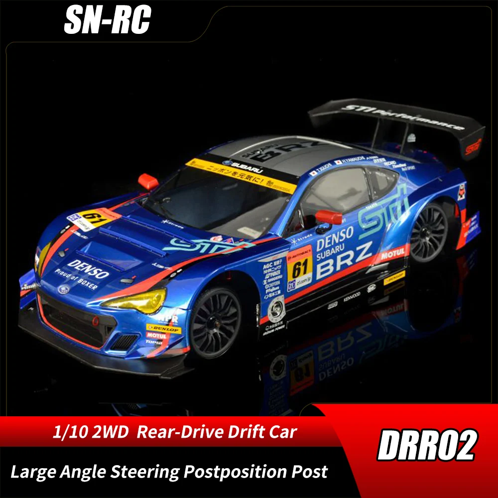 RC Model Cars SN-RC DRR-02 DRR02 1/10 2WD Large Angle Steering Postposition Post Rear-Drive Drift Car Vehicle | Игрушки и хобби
