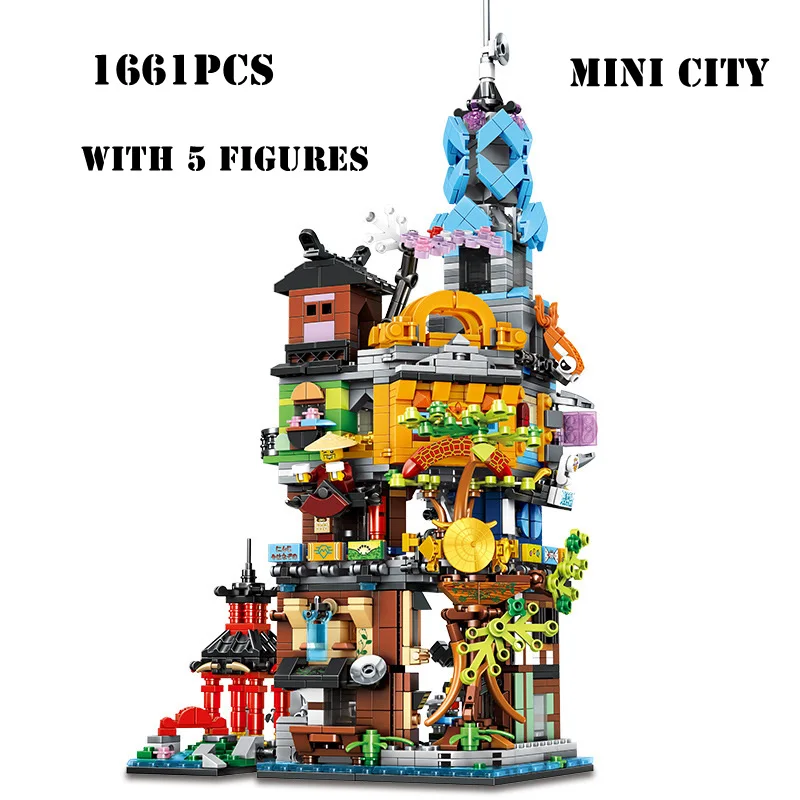Moc City Giardini Building Blocks Modello 71741 70620 Mattoni Giocattolo Regalo Per Bambini