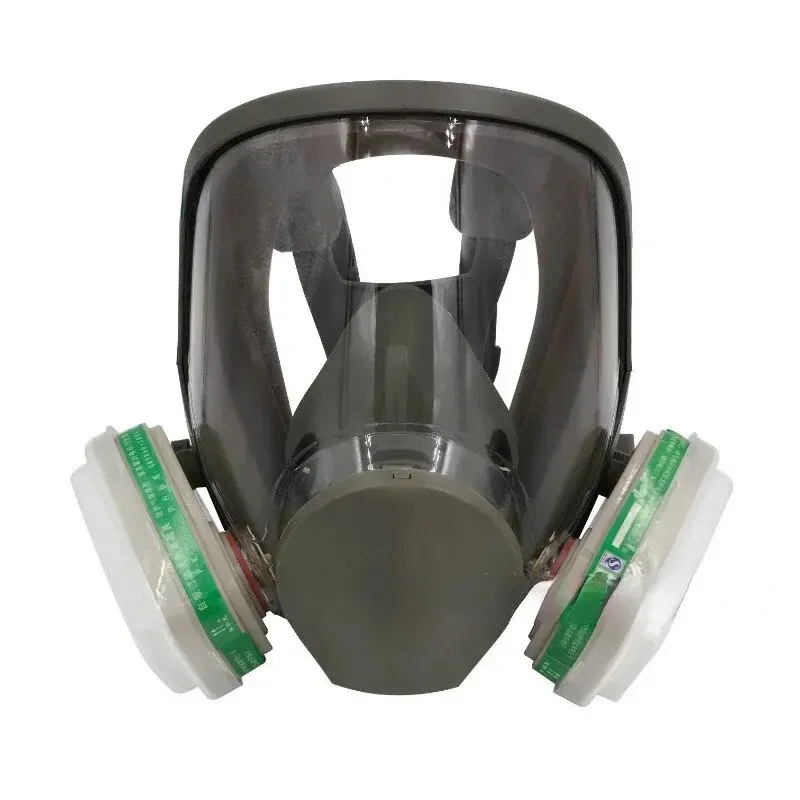 6800, Vollgesichts-Gasmasken-Atemschutzmasken-Sets, industrielle Malerei, Sprühen, Atemschutz, Sicherheit, Arbeitsschutz, Atemschutzmaske – Detail 6