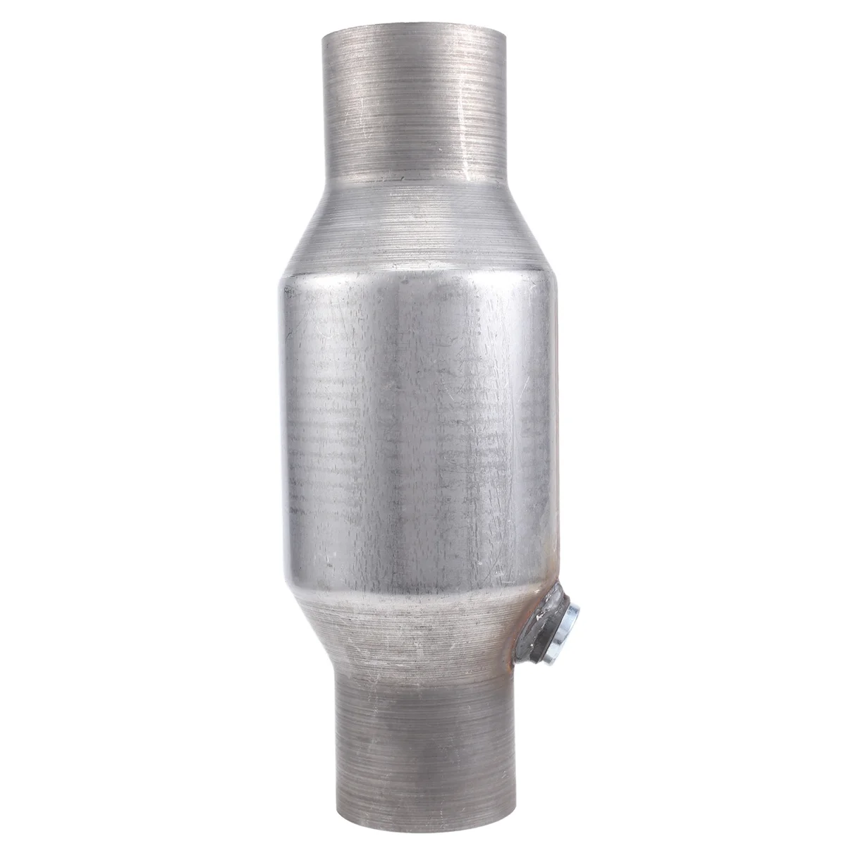 Catalytic converter 2.5inch Spun Universal Catalytic Converter High Flow Stainless Steel 425250 Exhaust Catalytic Converter 1Pcs