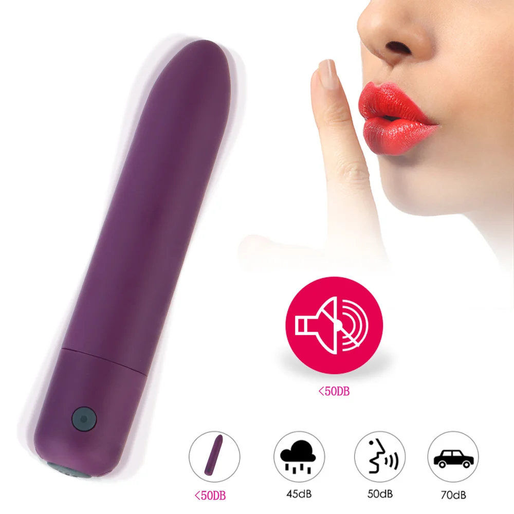 Mini Bullet Wibrator Masaż Dildo Wibrator AV Stick Zabawki Seksualne dla Kobiet G-Spot Wibrujący Stymulator Łechtaczki Kobieta_voghion.com