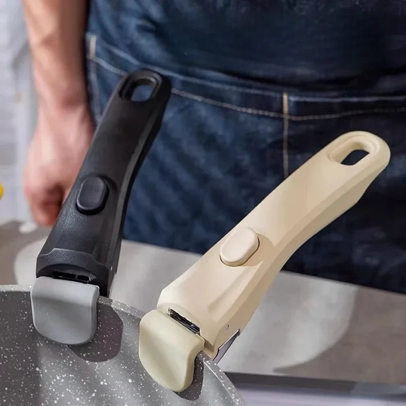 Detachable Cookware Handle Universal Pot Handle Suitable For All Cookware Household Kitchen Gadget Portable Outdoor Camping Tool
