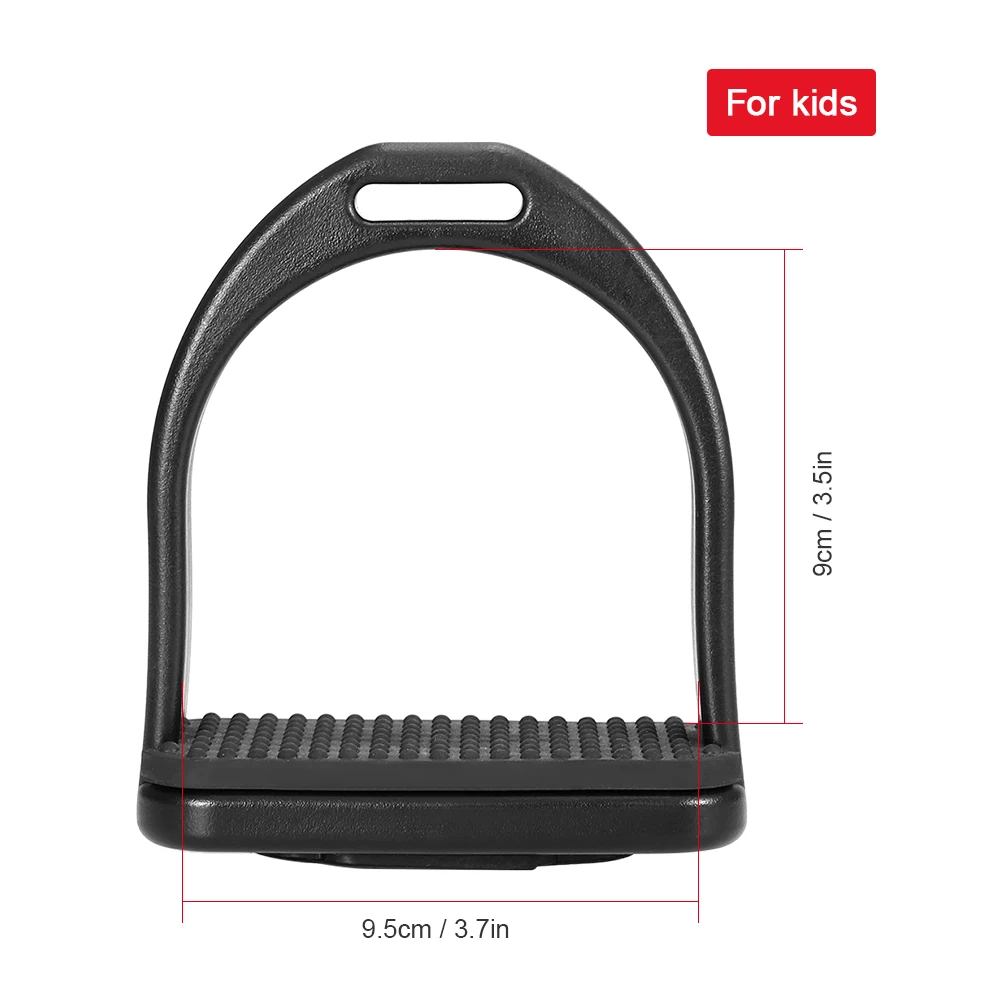 2 PCS Horse Riding Stirrups Plastic Horse Saddle Anti-skid Horse Pedal Super Lightweight Equestrian Safety Equipment 2