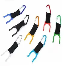 

New Aluminum Carabiner Drink Water Bottle Buckle Hook Holder Clip Camping Hiking Key Chain Outdoor Tools Hand Free Random Color