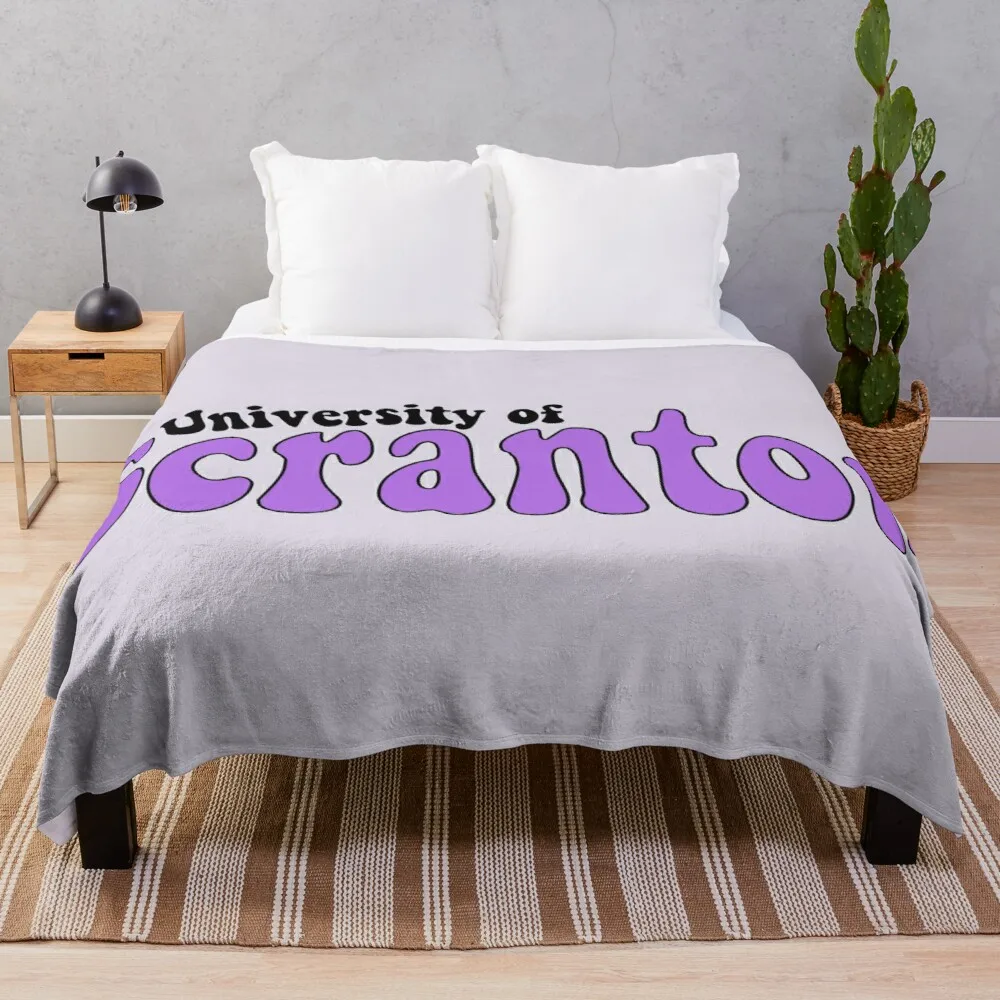 

Одеяло из микрофибры Университет Скрантон-Groovy, 2 шт.