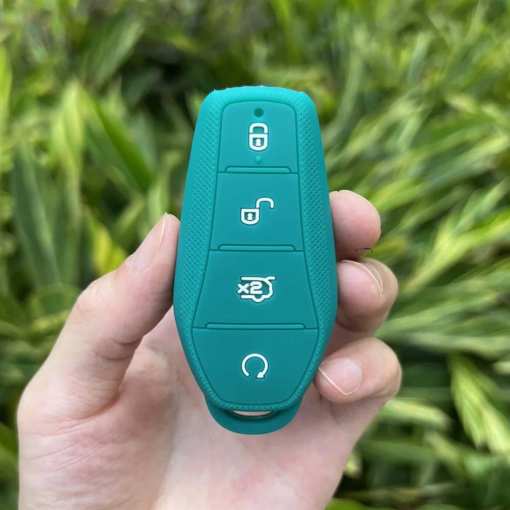 Кожаный защитный резиновый чехол для BYD Han Ev Tang Dm/Qin PLUS/Song Pro/MAX/Yuan Dolphin Buckle