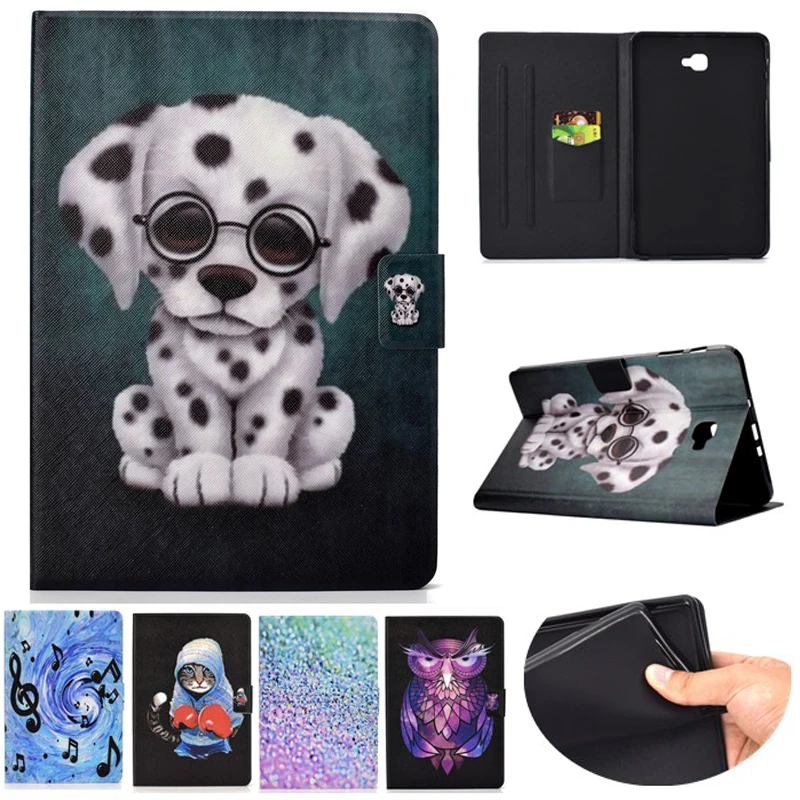Capa Per Galaxy Tab A 10.1 2016 Custodia Sm T580 Sm T585 Portafoglio Cover Tablet Funda Per Samsung Tab A6 10.1 Sm-T580N Custodia Da 10.1 Pollici