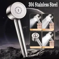Upgraded 304 Stainless Steel High Pressure Shower Head 3 Modes Large Flow  Sprayer Anti-Fall Shower Faucet Bathroom Accessories 1