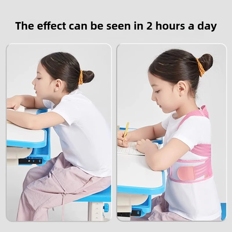1Pcs Adjustable Children Posture Corrector Kids Back Support Belt Orthopedic Corset Spine Back Lumbar Shoulder Braces Health
