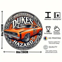 Vintage Car Metal Sign - Retro Classic Wall Art Decor for Home, Bar, Cafe, and Club (TYA1915)