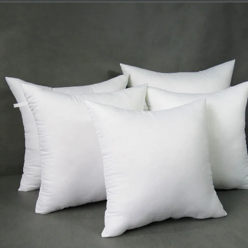 Simple Home Hotel Square Sofa Pp Cotton Soft Comfortable Fluffy Seat Cushion Waist Pillow Non-Woven Pillow Core 2