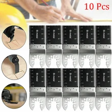 

10Pcs 34mm Bi-metal Multi Tool Saw Blade Circular Oscillating Blade Multi Tool For Bosch Craftsman Black&Decker Makita Milwauke
