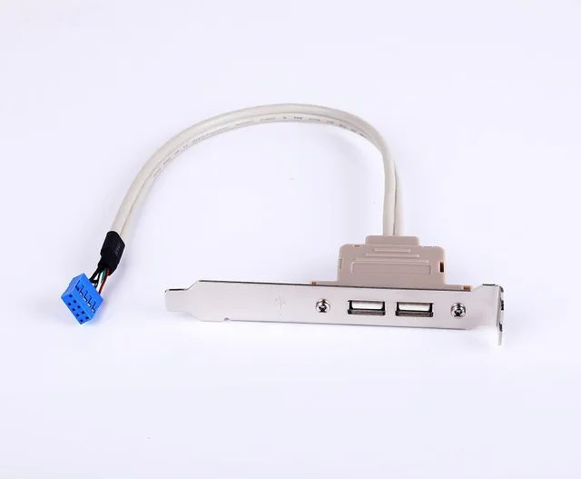 Novo 1pc suporte de tamanho completo placa-mãe 20pin para usb 3.0 fêmea ...