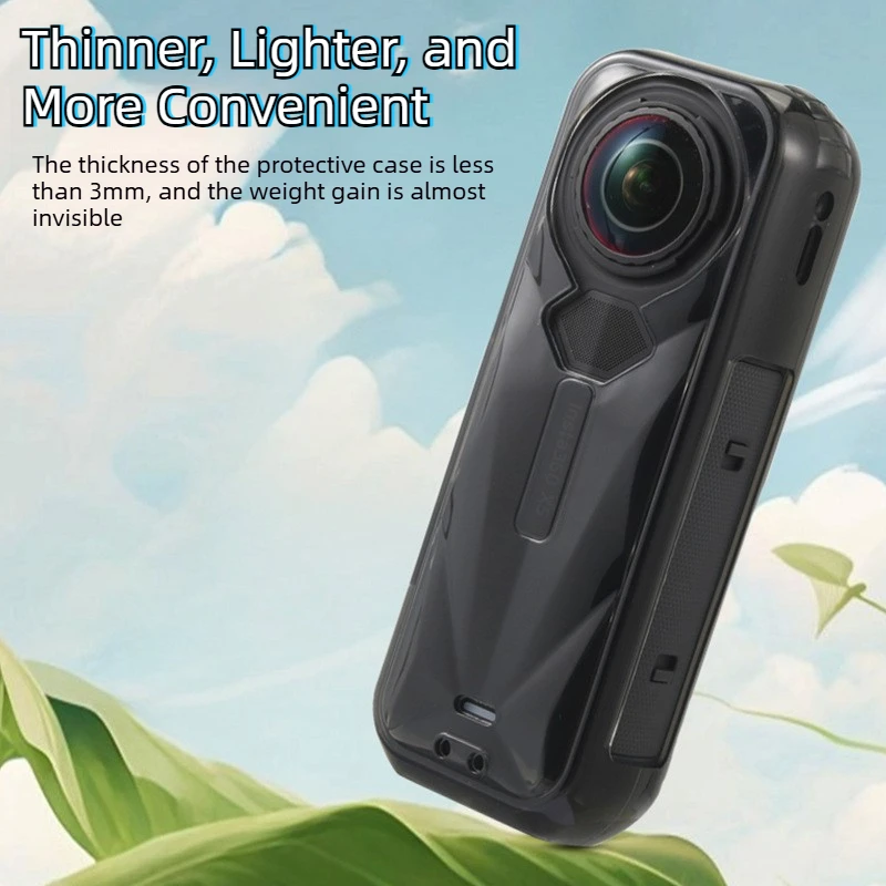 Soft Silicone Transparent Anti-Fall Protective Case