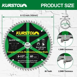 Enhanced Product Title:  
Premium TCT Hard Alloy Circular Saw Blade for Wood and Metal Cutting (165mm)