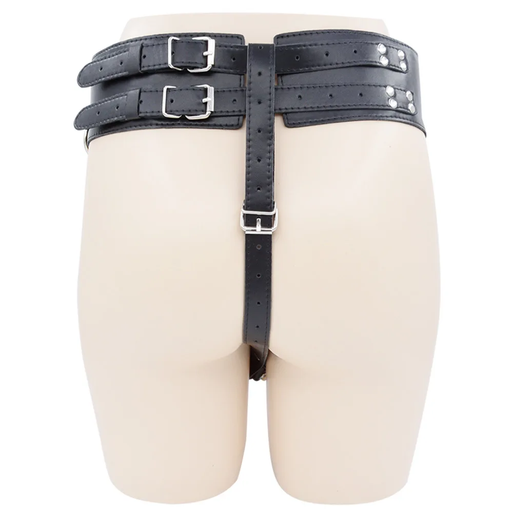 Ledergurt für BDSM Bondage AV Vibrator Zauberstabhalter Gürtelbefestigung Zubehör passt_voghion.com