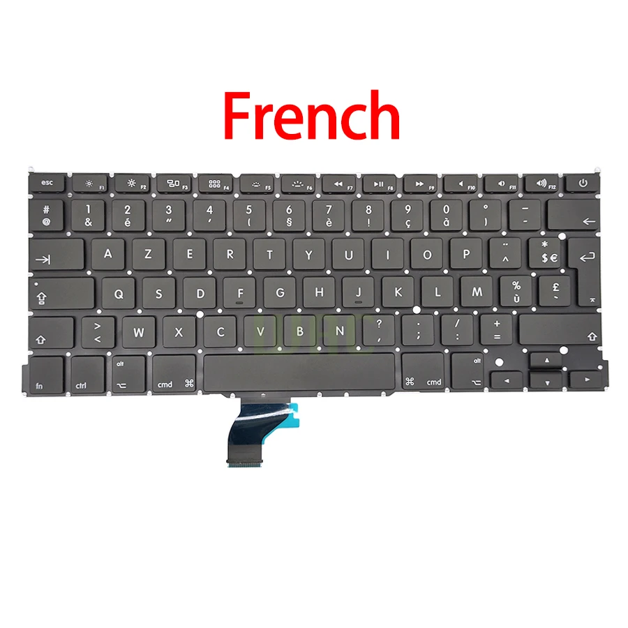 Enhanced Universal Keyboard Layout for MacBook Pro Retina 13 - Multi-Language Options
