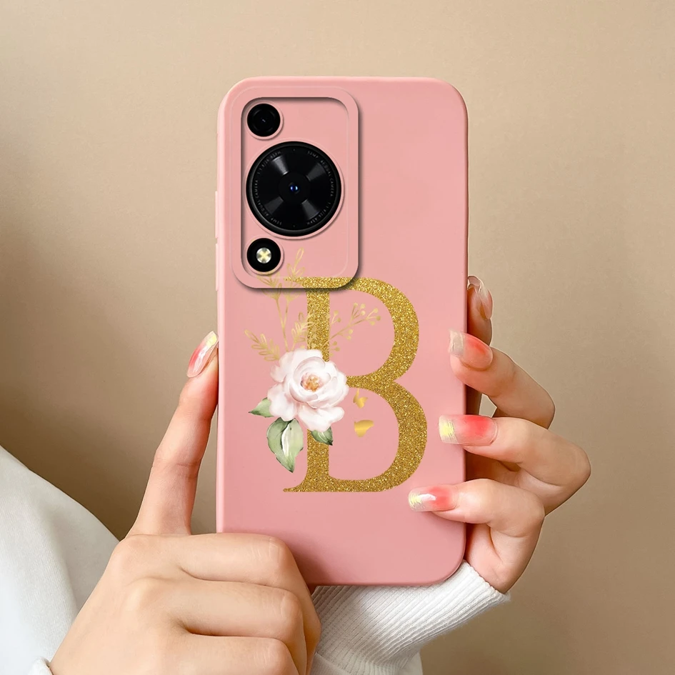 Elegant Floral Matte Silicone Phone Case - Soft Protective Bumper Cover