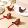 4pcs Bird Water Whistles Pottery Bird Whistles Funny Kids Musical Noisemaker Toys With Lanyards Lanyard Water Bird Whistle 2