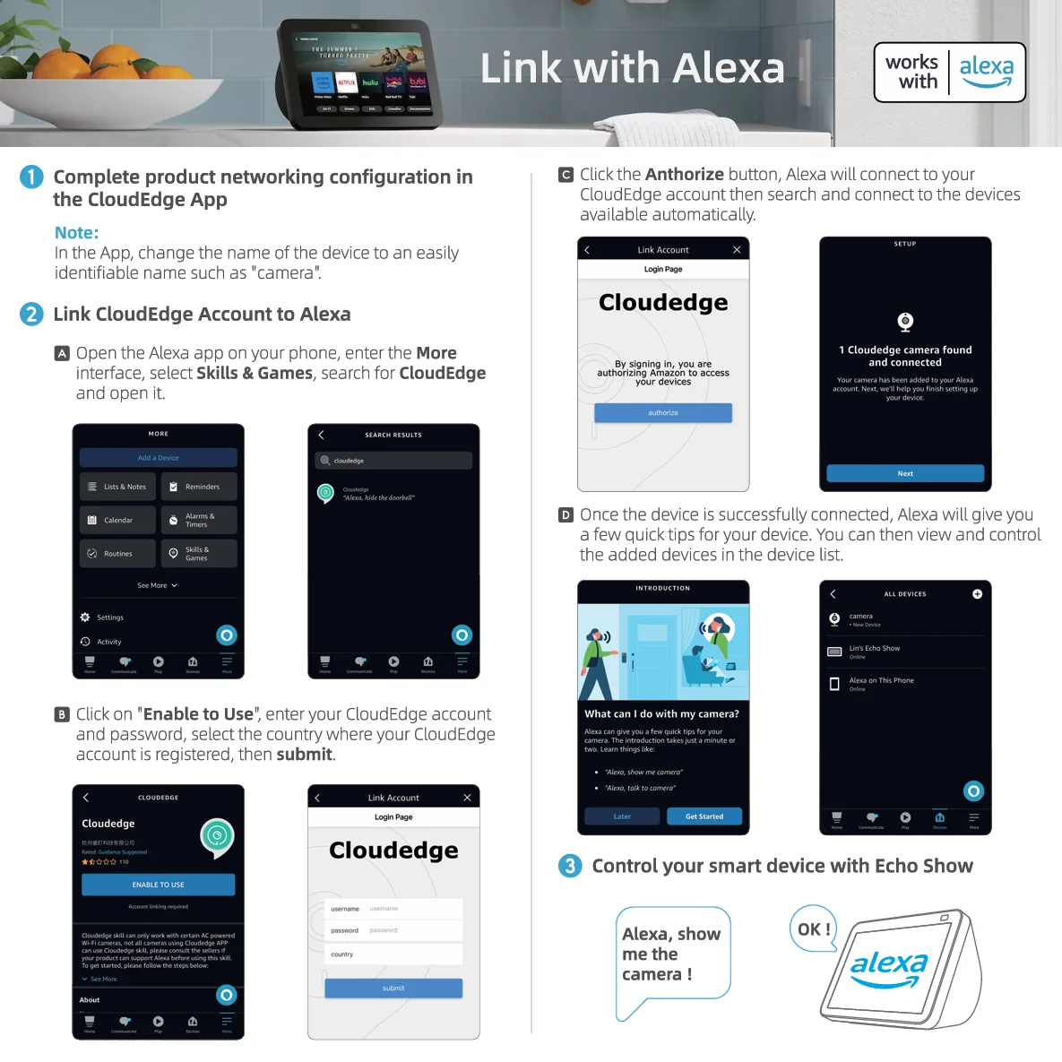 Alexa App Xiaomi Camera Alexa Skill Alexa Skype Skill Alexa Skills