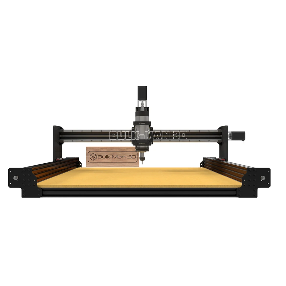 BulkMan 3D QueenBee PRO CNC Machine Full Kit with DDCS V4.1 4Axis Offline Control Box System 1.5KW Water Cooled Spindle Engraver