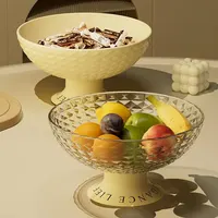 UFORU Light Luxury  Fruit Dish,Home Living Room Coffee Table Candy Snack Tray organizer storage 2