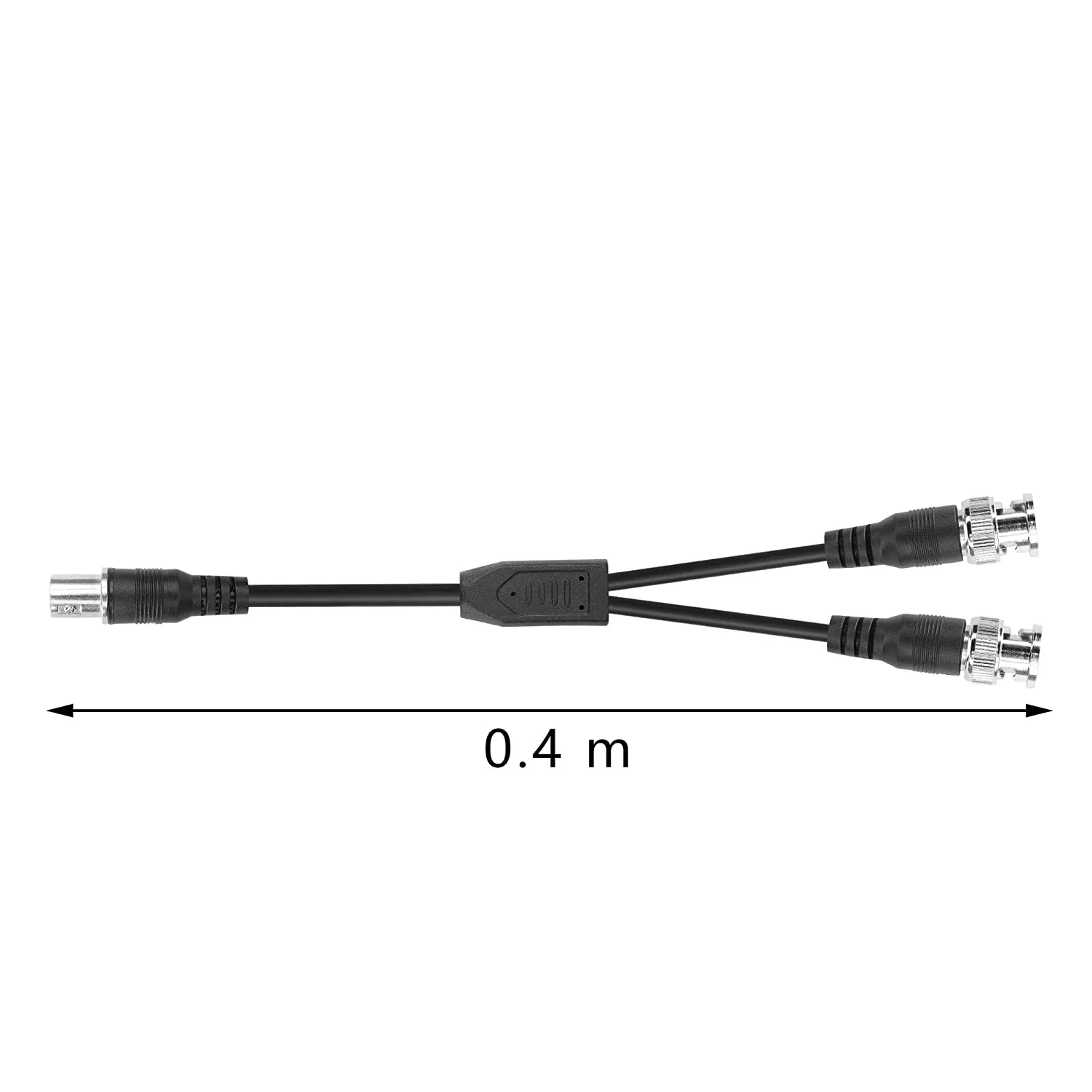 1pc BNC Splitter Cable BNC 1 Female to Dual 2x BNC Male Y