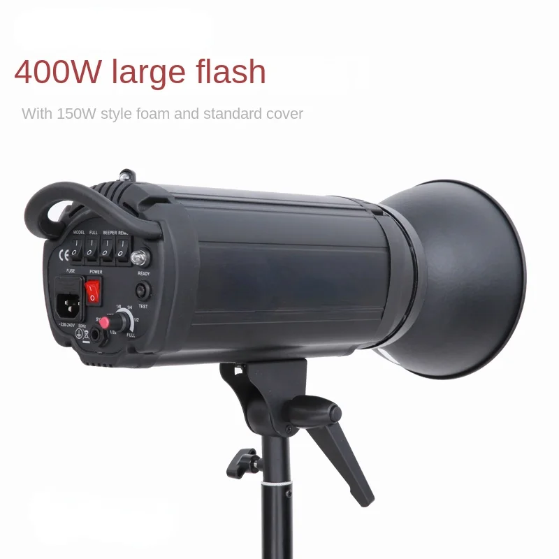 

400ws Flash with Standard Hood Professional Studio Lamp Photography Light