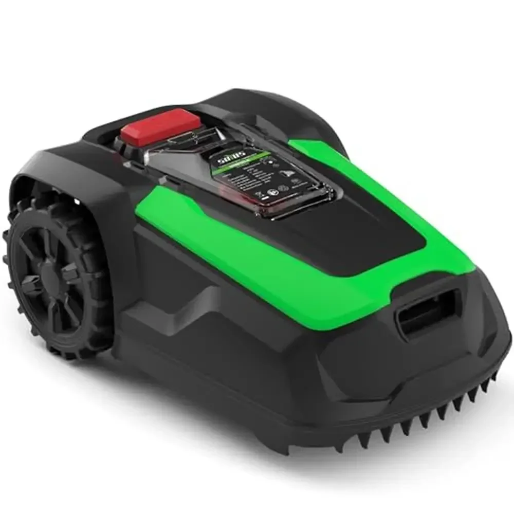 Automatic Robot Mower Smart Lawn Mower APP Controlled Anti-Theft Robotic Mower Self-Charging Bluetooth/Wi-Fi Connected IPX5 1