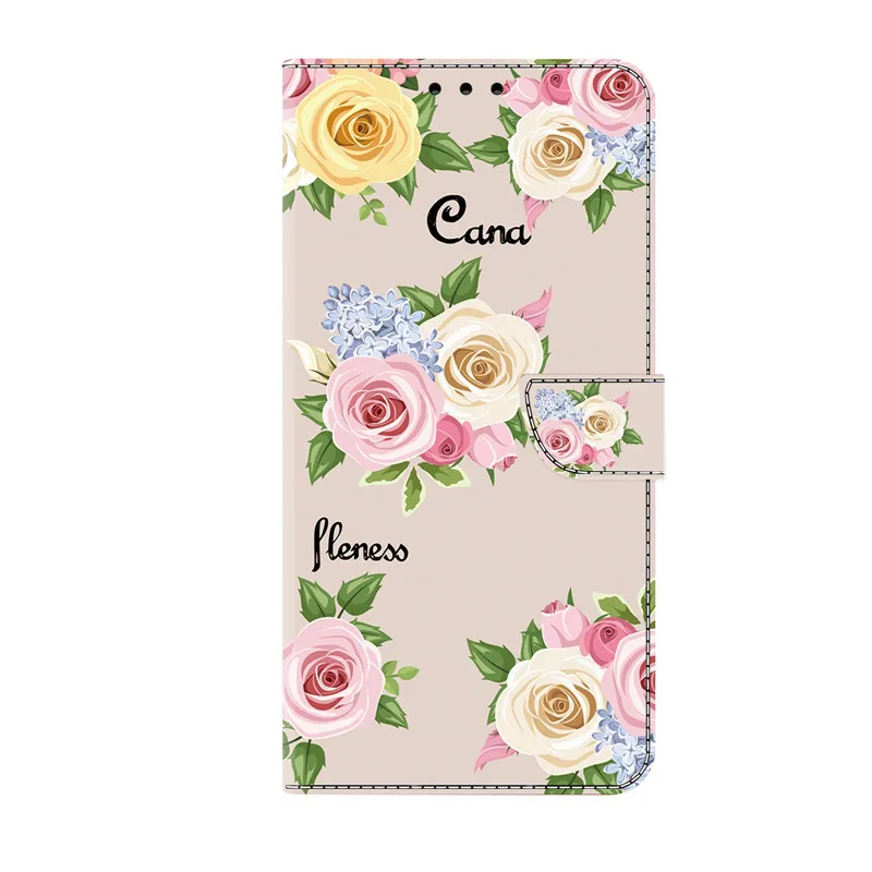 Luxurious 3D Leather Flip Phone Case Cover