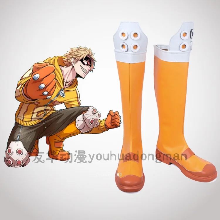 

Kirishima Eijiro My Hero Academia Cosplay Shoes Halloween Long Boots Shoes Comic Cosplay Costume Prop Cosplay Shoes Carnival Cos