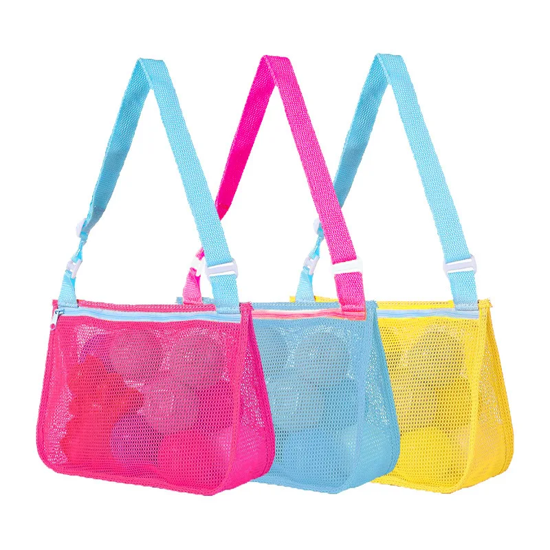 Swimming Large Beach Bags Protable Mesh Backpack Outdoor Waterproof Kids Toys Storage Bags Women Cosmetic Makeup Bag For Towels