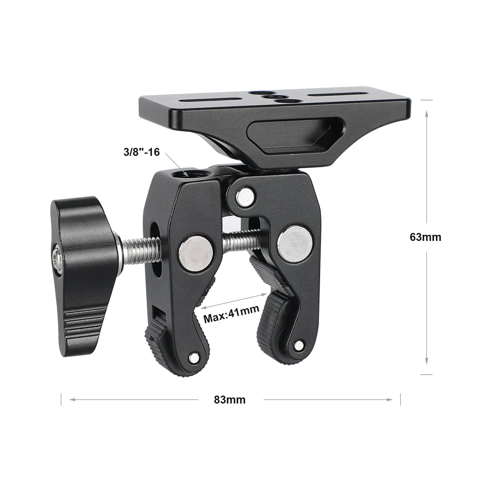 Kayulin Universal Super Crab Clamp +HDMI To SDI 3G Converter Extension Support For BlackMagic Micro Signal camera bracket