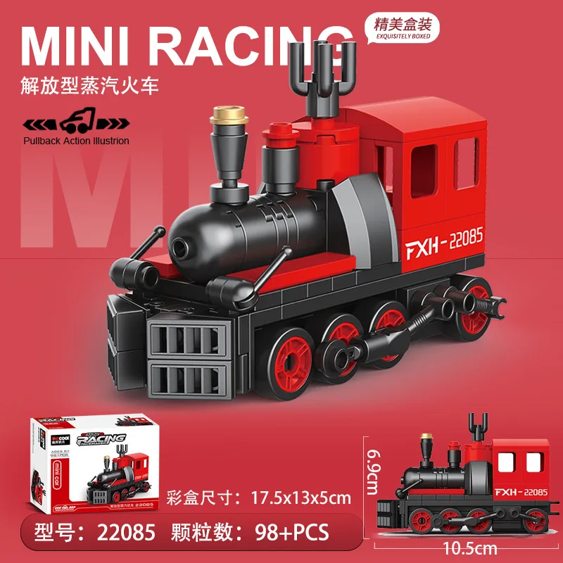 Racing Car & Vehicle Building Block Set