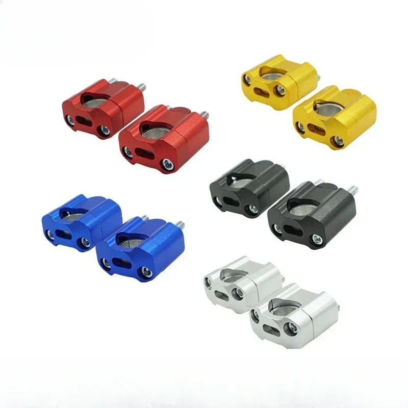 CNC Billet manillar Fat Bar Risers adaptador de abrazadera de montaje ...