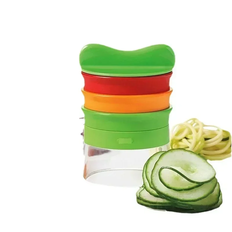 Description Picture 6 of itemRotary Grater Handheld Fruit and Vegetable Slicer Adjustable Spiral Grater Multi-function Cutter Salad Tools Kitchen Accessories
