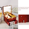 Rotating Dancer Engraved Musical Box Birthday Presents Jewelry Case Vintage Music Box Retro Lightweight for Girlfriend Valentine 6