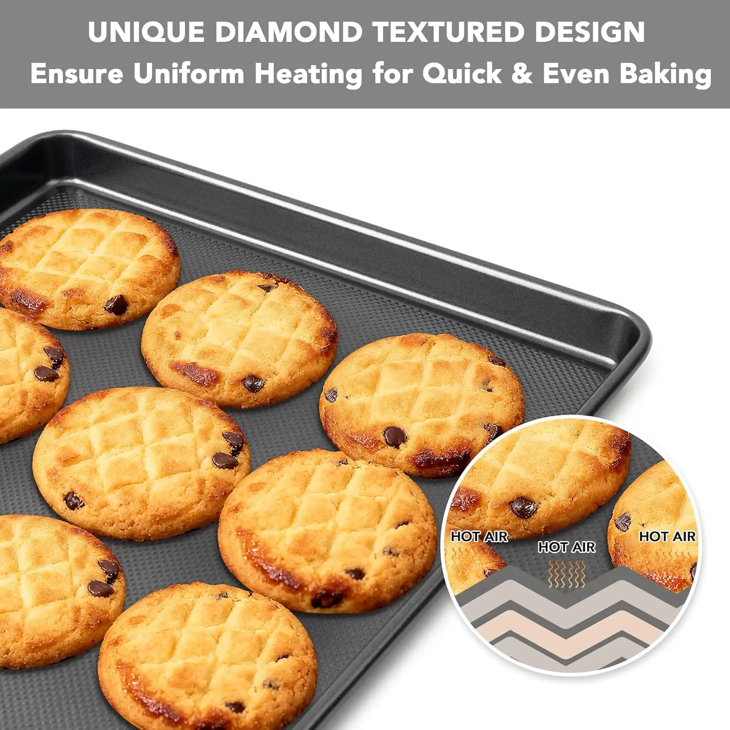 Nonstick Baking Sheet Set 4