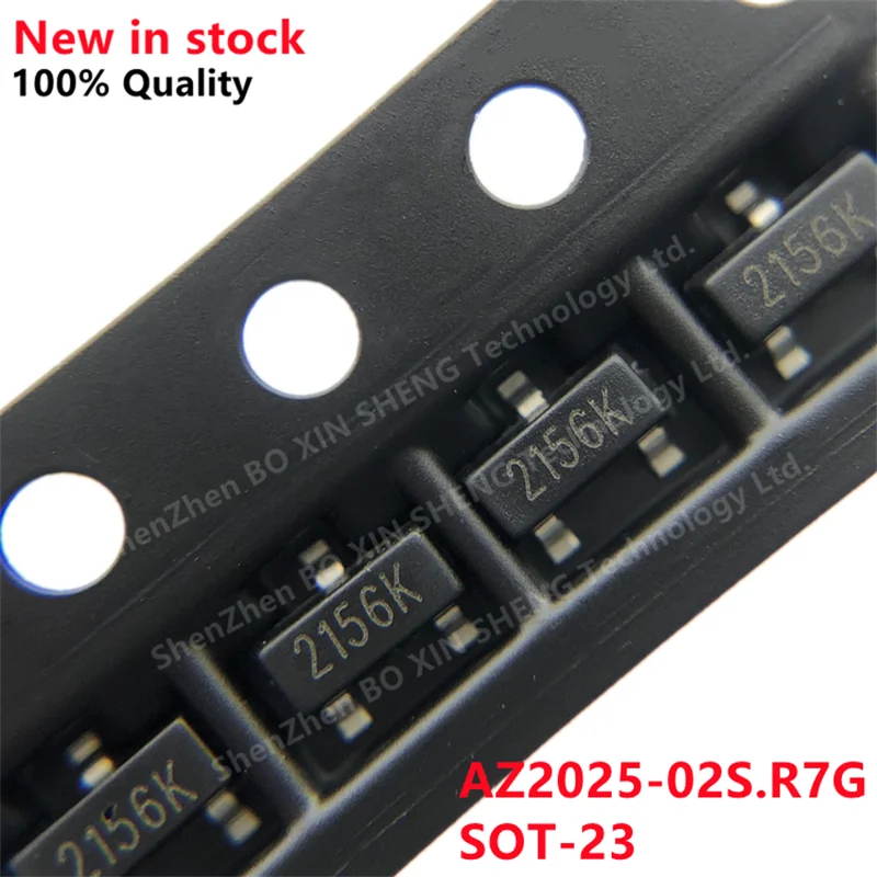 

50 шт. Φ маркировка 2156K SOT-23 SMD ESD электростатический защитный диод