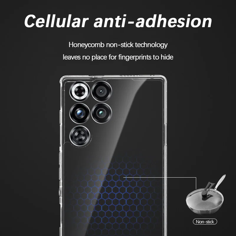 Transparent Flexible Shockproof Phone Case - Slim, Durable, and Protective