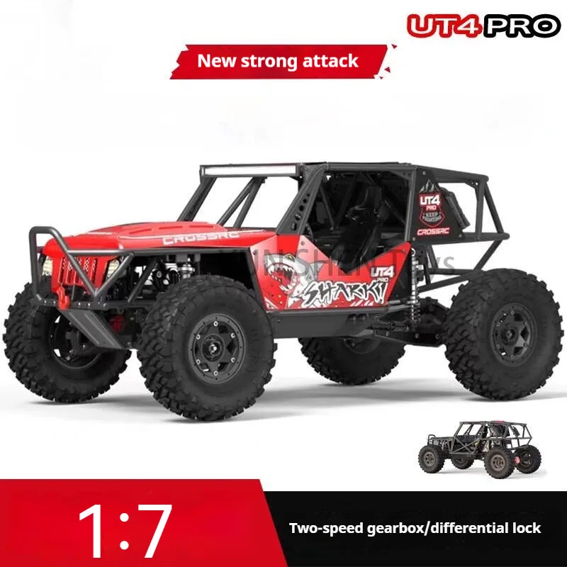 Crossrc Ut4 Pro 1/7 Remote-Controlled Electric Climbing Car High-Speed Off-Road Vehicle Adult Rc Simulation Model Car 3