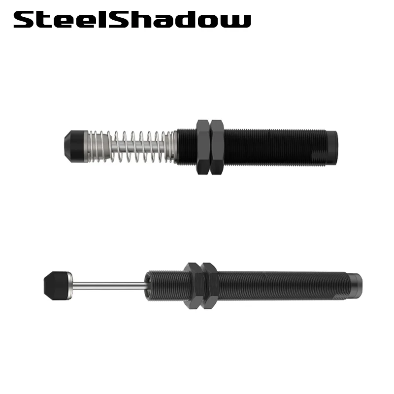 นิวเมติกไฮดรอลิกStabilizerบัฟเฟอร์ไฮดรอลิกAC0404/0806-2/1008/1210/1410 Damperกระบอกโช้คอัพนิวเมติก 1