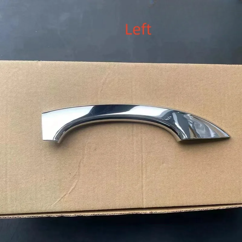 전면 외부 왼쪽 오른쪽 문짝 핸들 크롬 커버 트림, 아우디 Q5 8R SQ5 콰트로 2010-2017 8R08372392ZZ 8R08372402ZZ 용, 1/2 개