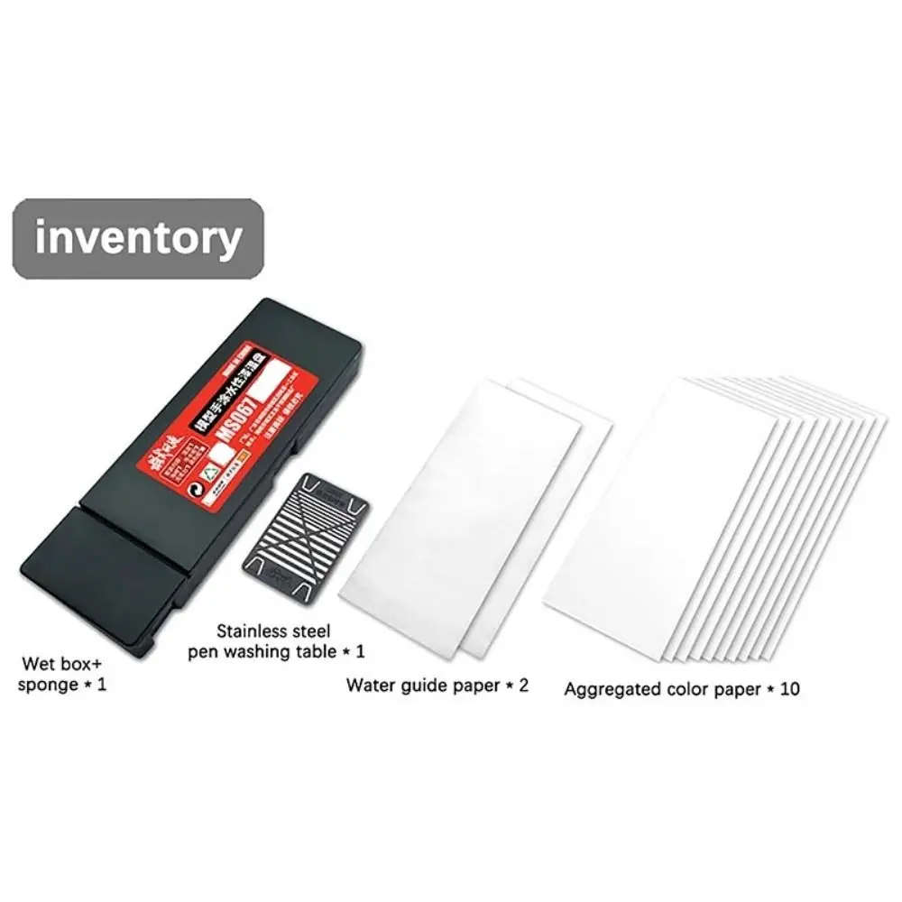 Portable Wet Palette Durable Practical Painting Box Keep Your Paint Wet Longer For Miniature Painting and Acrylic Paints