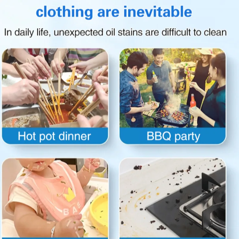 Laundry penetrant stain remover Clothing Stain Penetrating Spray Effective Solution for Collar and Cuff Cleaning