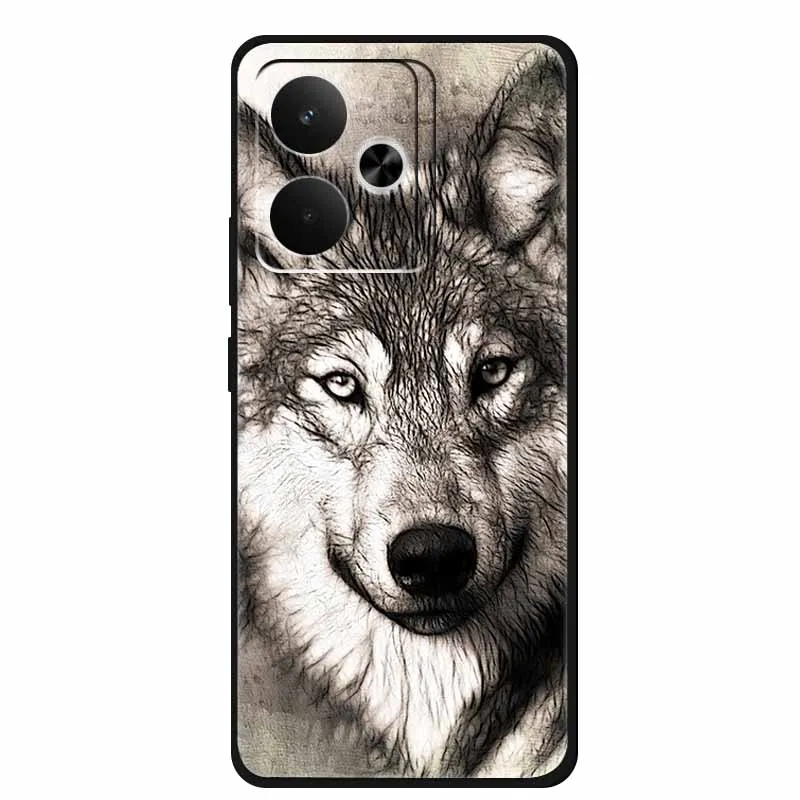 Sleek Black Silicone Soft Back Phone Case Cover