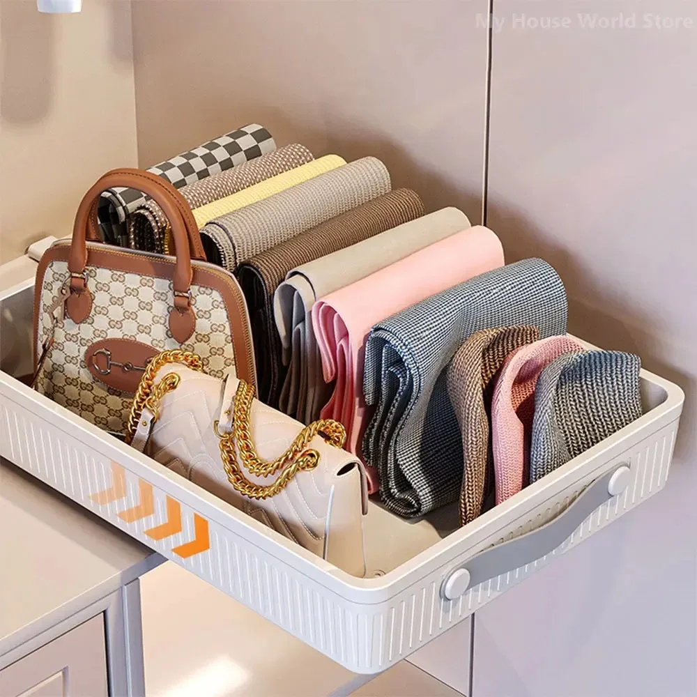 Kitchen Drawer Storage Rack Cabinet Pull Out Organizer Box No Installation of Sliding Rail Seasoning Storage Tray Sink Bowl Rack 3