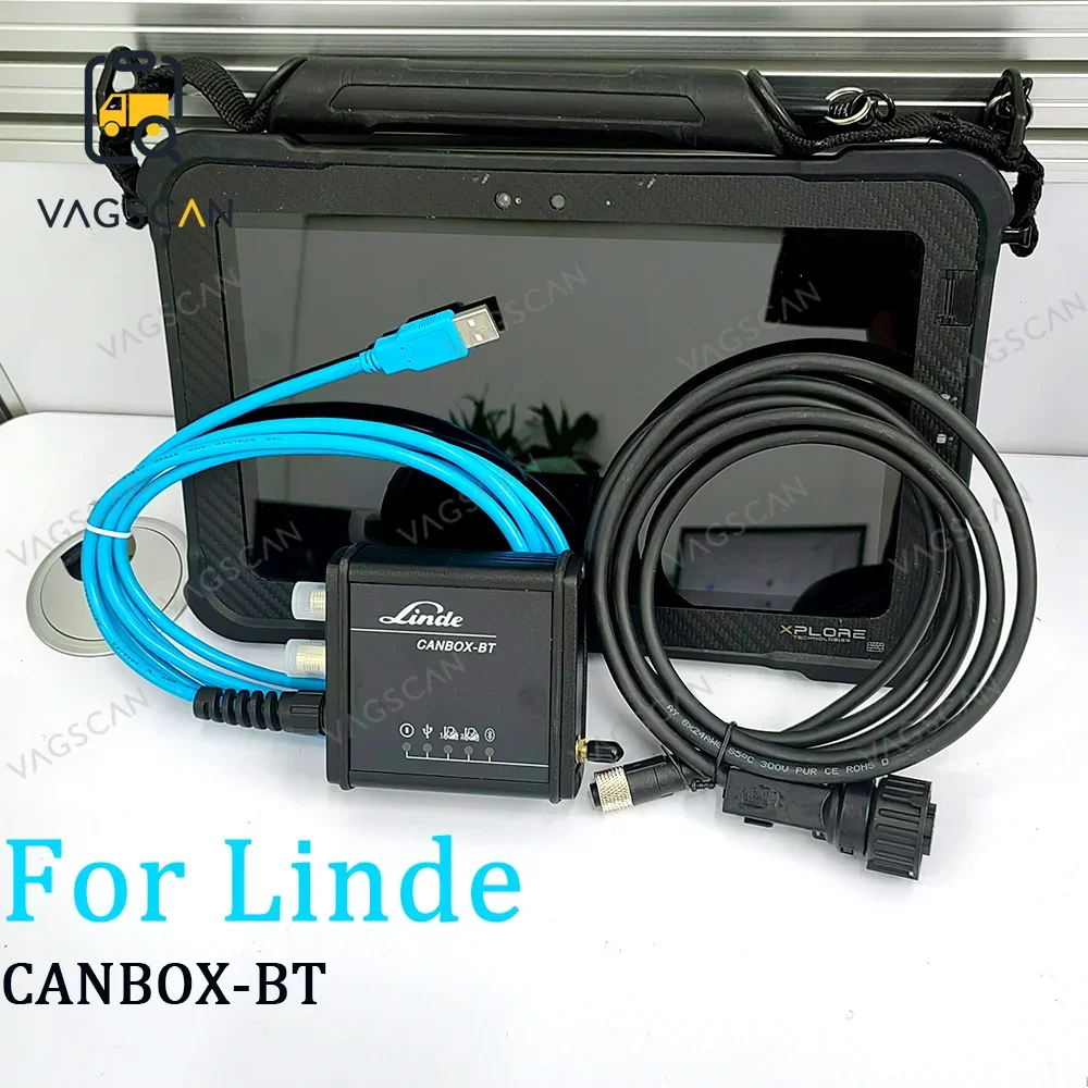 

Диагностический адаптер для вилочного погрузчика Linde Canbox BT