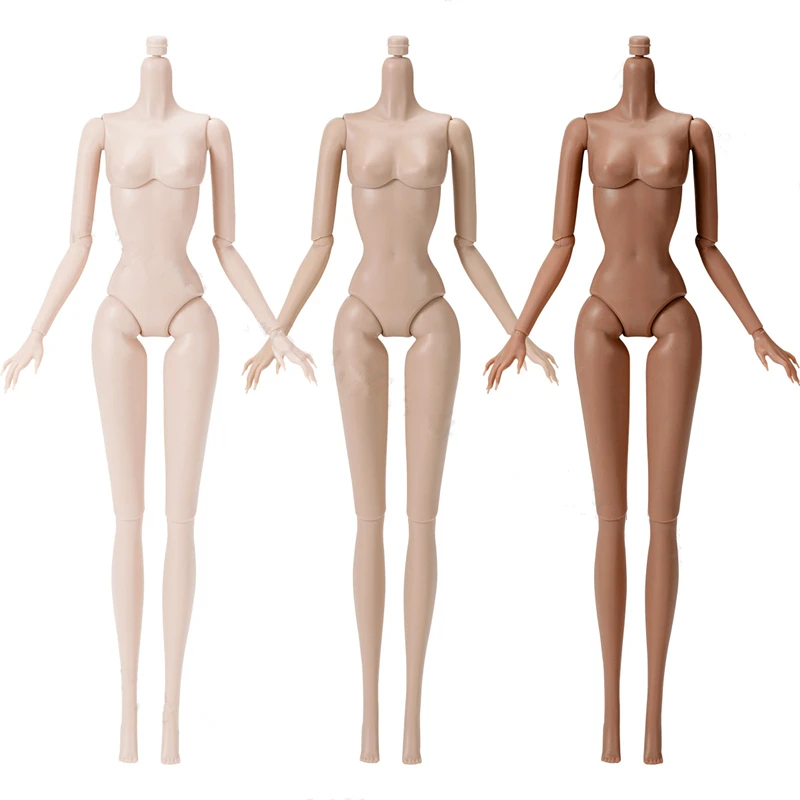 [Second hand products]1 Pieces 30cm Doll's Head Dark Skin 1/6 Doll's Accessories Dress Up Toy 6